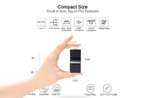 Lade das Bild in den Galerie-Viewer, Yauhody YTD-10 HDMI over IP Transmitter and Receiver Kit, 1-to-Many Video Transmission and Distribution Extender