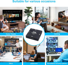 Lade das Bild in den Galerie-Viewer, Yauhody 3 in 1 Out HDMI Switch 4K@60Hz