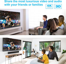 Lade das Bild in den Galerie-Viewer, Yauhody 1 in 2 Out HDMI Splitter 4K@60Hz