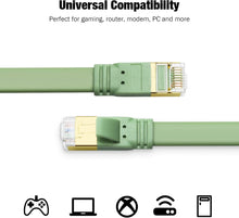 Lade das Bild in den Galerie-Viewer, Yauhody Y-NC8-FG Morandi Flat CAT8 Cable - 5Pack