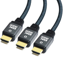 Lade das Bild in den Galerie-Viewer, Yauhody Y-HDMI-BGA Braided 8K HDMI Cable - 3Pack