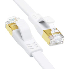 Lade das Bild in den Galerie-Viewer, Yauhody Y-NC7-FW Flat CAT7 Cable - White