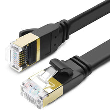 Lade das Bild in den Galerie-Viewer, Yauhody Y-NC8-FB Flat CAT8 Cable - Black