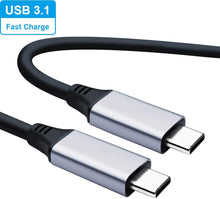 Lade das Bild in den Galerie-Viewer, Yauhody Y-USBC-A USB C to USB C Cable, USB 3.1 Standard with 10Gbps Passing Through