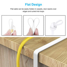 Lade das Bild in den Galerie-Viewer, Yauhody Y-NC7-FW Flat CAT7 Cable - White
