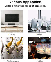 Lade das Bild in den Galerie-Viewer, Yauhody Y-NC8-FB10PK Flat CAT8 Cable - Black-2Pack