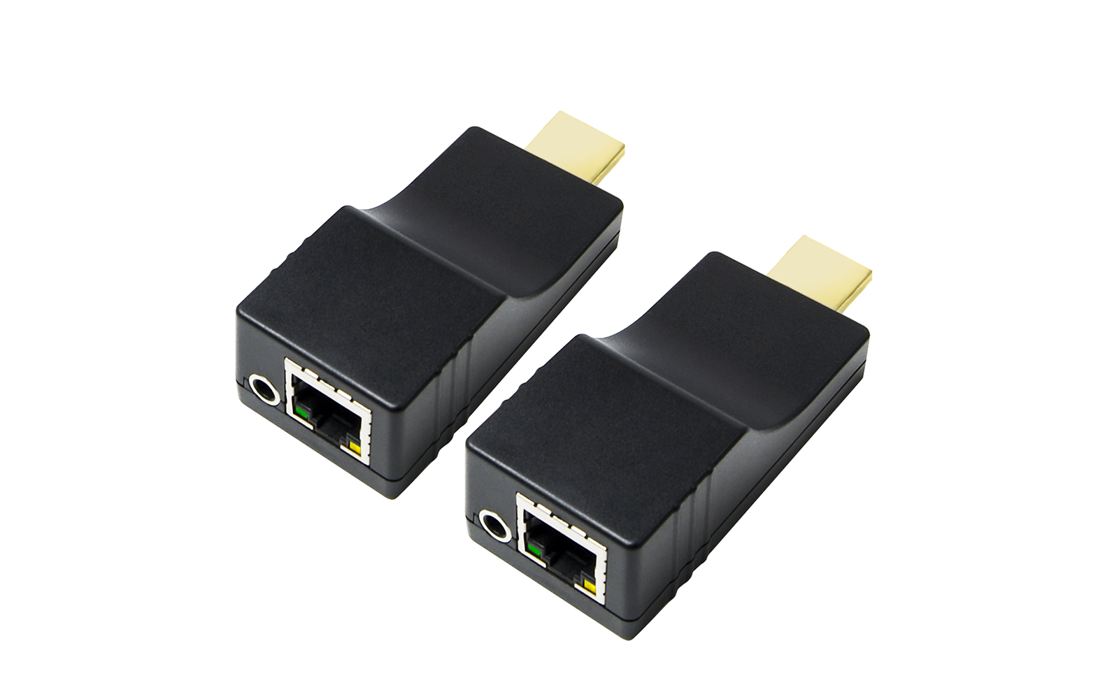 Yauhody YTD-10 HDMI over IP Transmitter and Receiver Kit, 1-to-Many Video Transmission and Distribution Extender