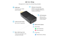 Lade das Bild in den Galerie-Viewer, Yauhody YEW-4K Wireless HDMI Streaming Encoder, Stream 4K SRT Video and More over Wifi Network
