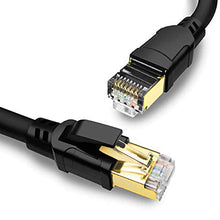 Lade das Bild in den Galerie-Viewer, Yauhody Y-NC8-RB Round CAT8 Cable - Black
