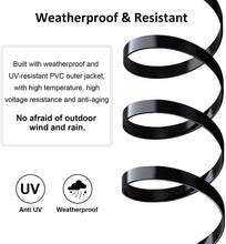Lade das Bild in den Galerie-Viewer, Yauhody Y-NC6-FB 6PK Flat CAT6 Cable - Black - 6Pack
